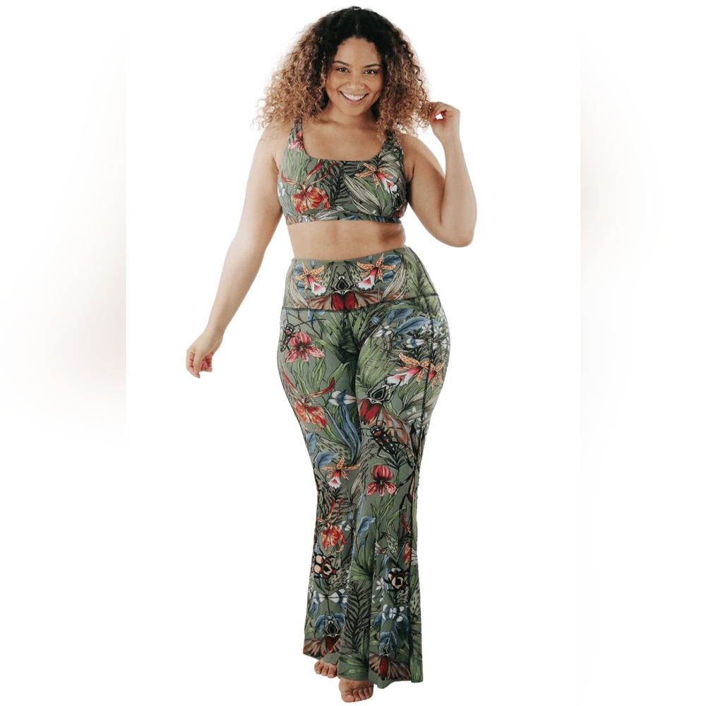 Yoga Democracy leggings size small